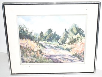 ANN CROSS OIL PAINTING