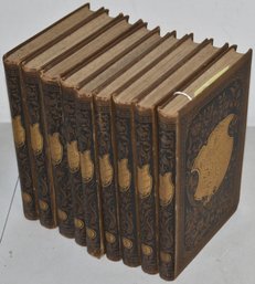 9 VOLS. GERMAN BOOKS