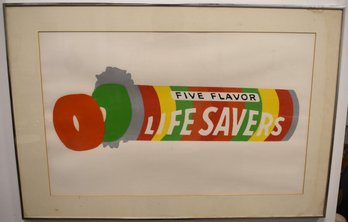 VINTAGE LIFE SAVERS PRINT