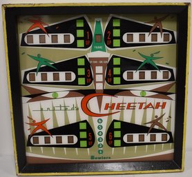 FRAMED CHEETAH SHUFFLE ALLEY PANEL