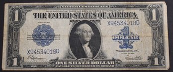 LARGE FORMAT 1923 1 DOLLAR SILVER CERTIFICATE