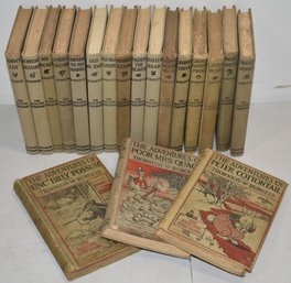 (19) THORTON W. BURGESS BEDTIME STORY BOOKS