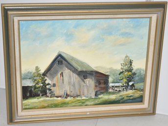 VEONTHA COOK OIL PAINTING