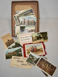 LOT (73) VINTAGE POSTCARDS