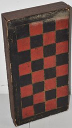 VINTAGE WOODEN GAMEBOARD BOX