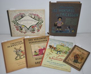 (6) VINTAGE CHILDERNS BOOKS IN A FORGEIN LANGAUGE