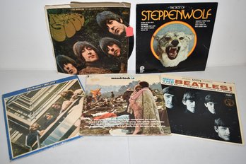 (5) VINTAGE ROCK & ROLL 78 ALBUMS