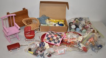 LARGE LOT MISC. DOLL ACCESSORIES