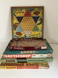 Collection Of Vintage Board Games.