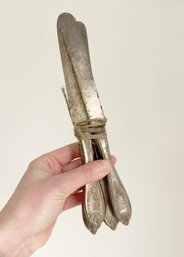 Four (4) Antique Silver Plated Flatware Knives