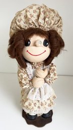 Hand Crafted Artist Doll By Jennette Swider. Bucks County, Ottsville Pa Signed On Bottom