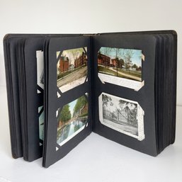Large Post Card Album FILLED With Antique And Vintage Holiday Post Cards