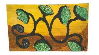 Abstract Original Painting On Canvas. 20' X 11.50' Signed.
