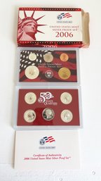 2006 United States Mint Silver Proof Coin Set