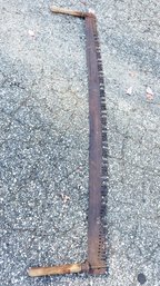 Antique Two-man Crosscut Saw. Timber/logging Saw.