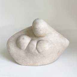 Mid 20th Century MCM Mother & Child Sculpture By V. Robinson For Alva Studios