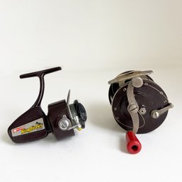 Two (2) Vintage Fishing Reels.  Garcia Kingfisher & Penn