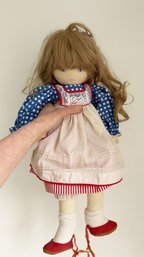 Vintage (in Original Box) Cloth Doll Manufactured By Dolls By Pauline