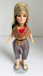 Vintage Effanbee International Doll Dressed In Traditional Attire. MISS THAILAND.