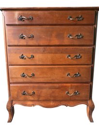 Vintage 'French' Provincial Style Chest Of Drawers.