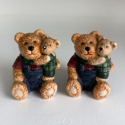 Ceramic Bear Salt & Pepper Shakers