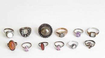 RINGS! Estate Jewelry. Costume/sterling