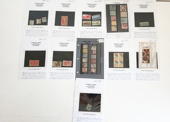 Antique Postal Stamps Collection