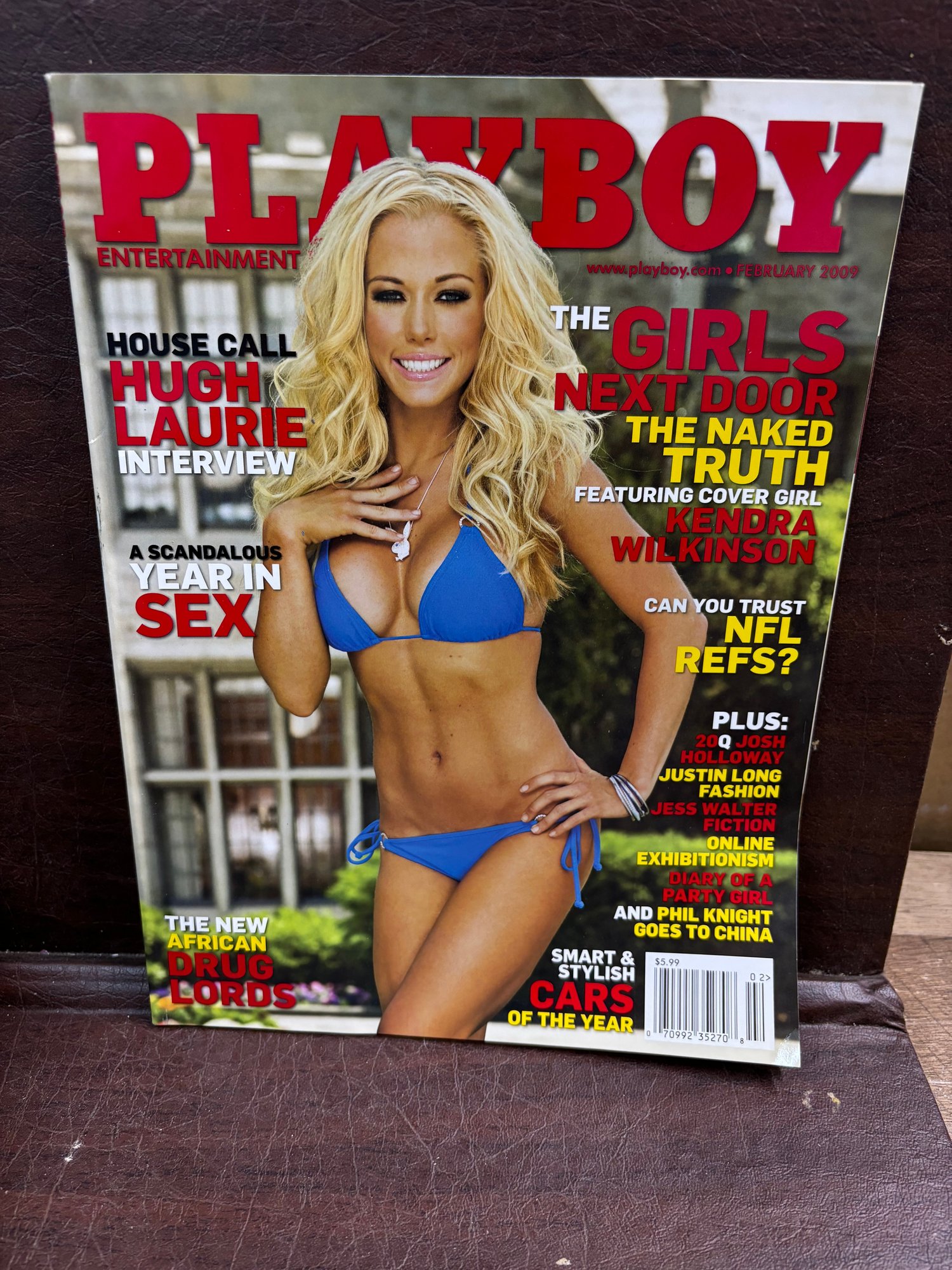 2009 Playboy Magazine February Playmate Centerfold Jennifer Burciaga