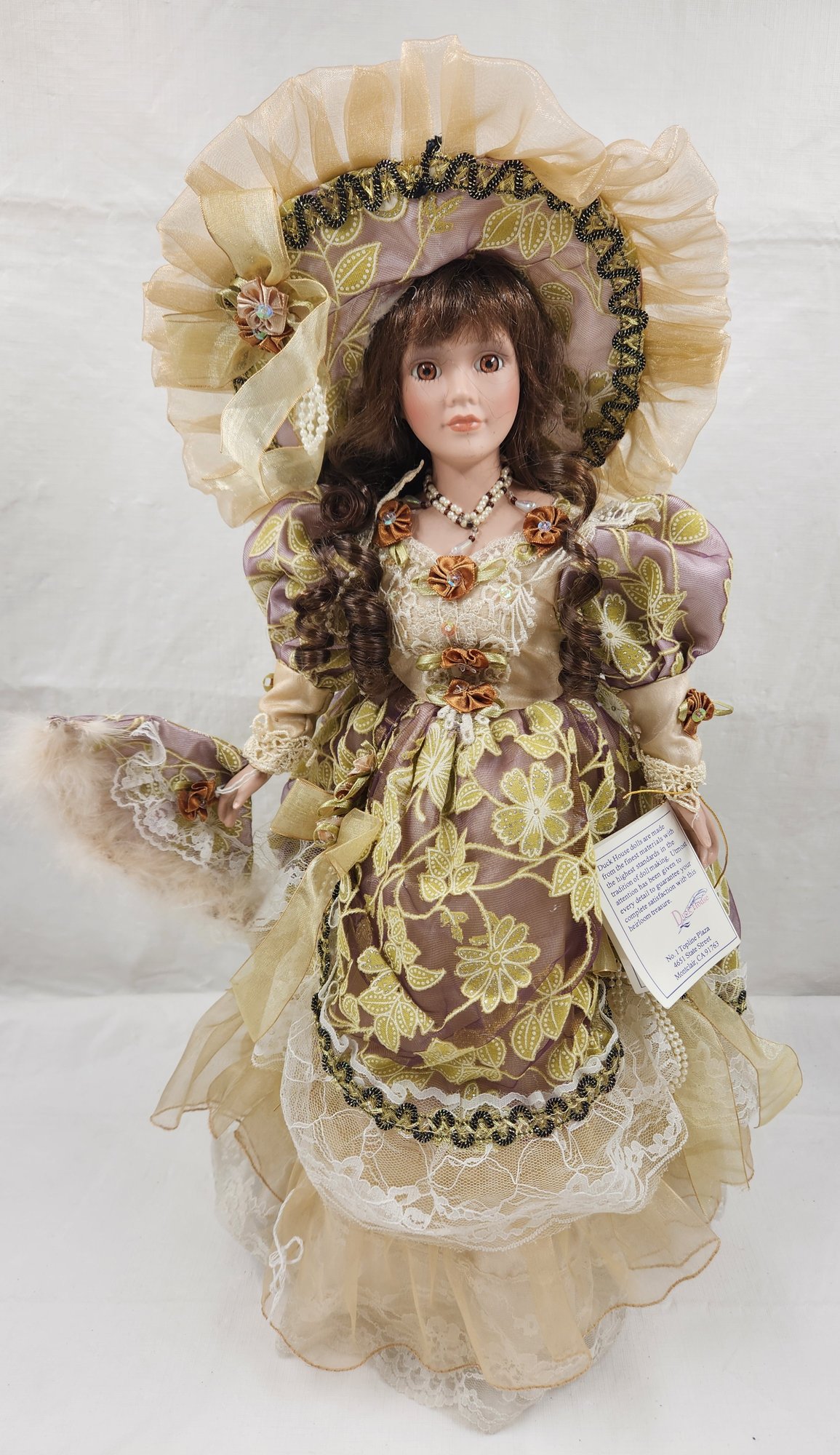 House Heirloom Porcelain Doll Duck House Dolls Worth Victorian