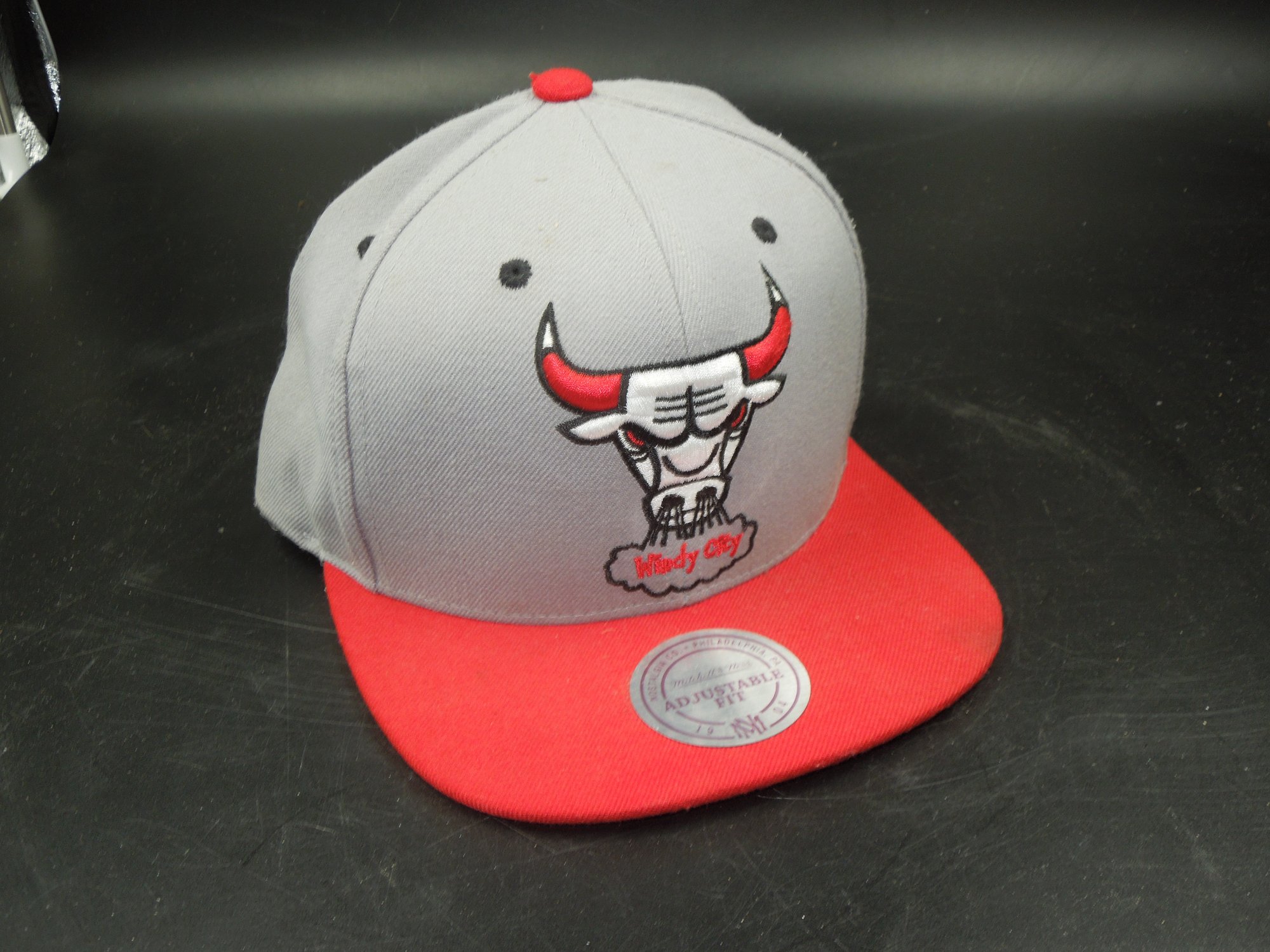 Chicago Bulls Windy City Mitchell Ness Snapback Hat Cap #9155 - Main Image