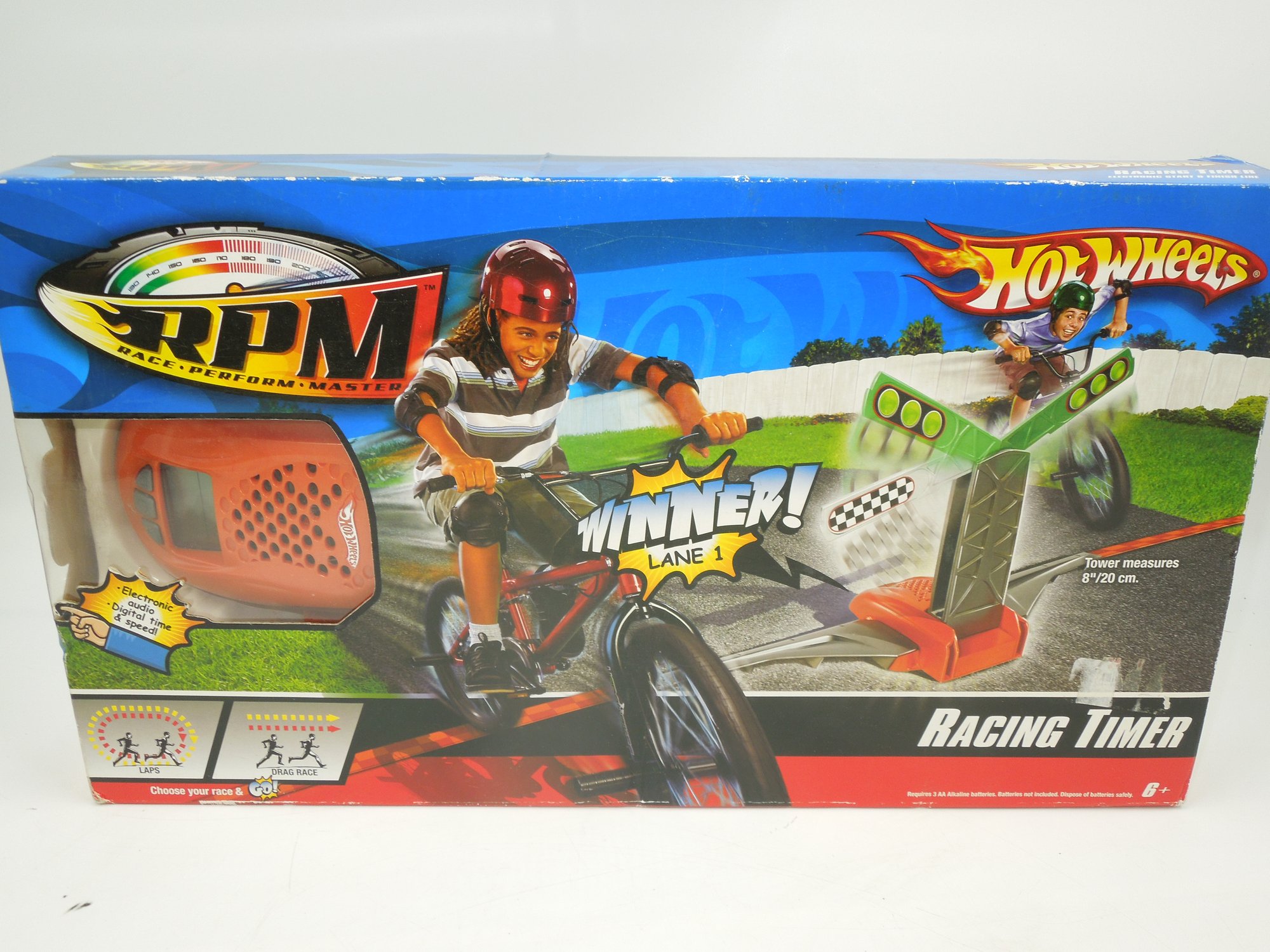 Hot Wheels Racing Timer Electronic Start Finish Line #6858