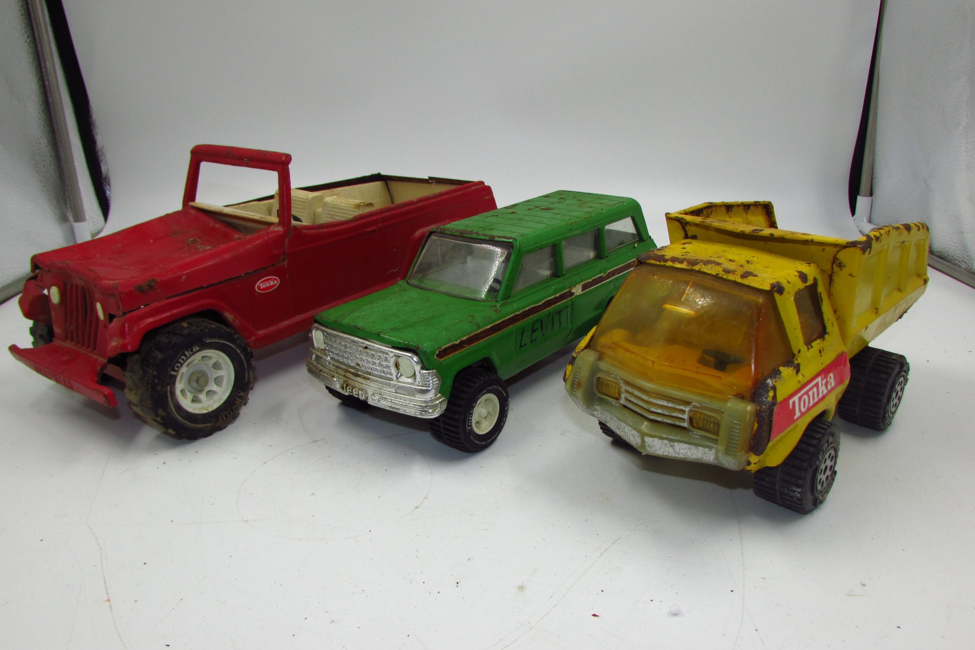 Tonka Truck Vintage Tonka Jeepster Vintage Mini Tonka Jeep Dump
