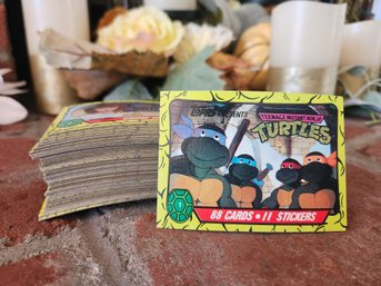 1989 Topps Teenage Mutant Ninja Turtles Series 1 Trading Card Lot Vintage TMNT Cartoon Set 80s Collectibles