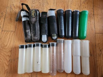 Several Paintball Pod Holders And Tactical Harness Gear Bundle