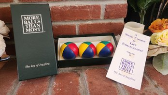Professional 3-Ball Juggling Kit - More Balls Than Most - The Joy Of Juggling