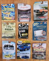 9pc Premium Diecast Lot Hot Wheels Back To The Future Beatles M2 Machines Pontiac GTO Greenlight NCIS Dodge