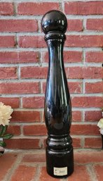 WMF Ceramill 23.5 Inch Giant Pepper Mill Black Lacquered Birch Wood Professional Quality Spice Grinder