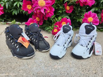 Men's Basketball Shoes Lot: Regent League Size 10 & Spalding Ultralites Size 10.5