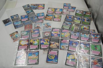 Vintage Score Dragon Ball Z And Inuyasha TCG Trading Card Lot Majin Buu Saga Saiyan Combat Anime Collectible