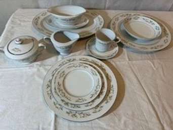 Vintage International Silver Fine China 83 Piece Set