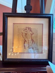 Alfred 'alex' Gockel Lithograph 'body Language III'