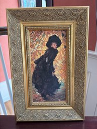Beautiful Reproduction Of 'october' By French Artist James Tissot From 1877