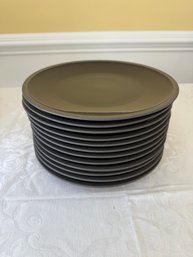 CB2 Black Plate Set