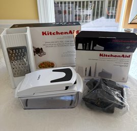 Great Selection Of Kitchen Gadgets Including Kitchen Aid Extras And The Fullstar Veggie Chopper