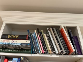 Great Hardcover Collection Of Books Including Wine And History