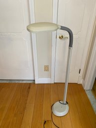 Portable Natural Spectrum Floor Lamp With An Adjustable Gooseneck.