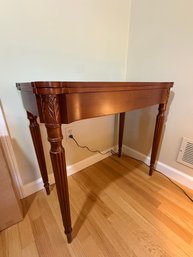 Flip Top Wood Game Table