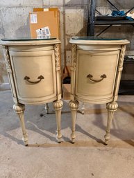 Mid Century 'the Grand Rapids' Furniture Mahogany Refinished Nightstands