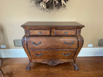 Stunning Antique Claw Foot Chest Purchased On Charles St. Boston