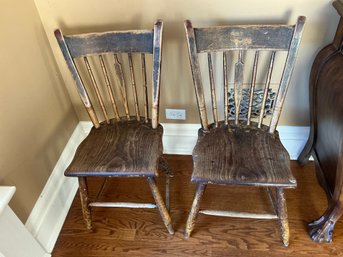 Pair Of Antique Occasional Chairs